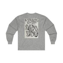Load image into Gallery viewer, ‘Smokey Tentacles’ Ultra Cotton Long Sleeve Tee